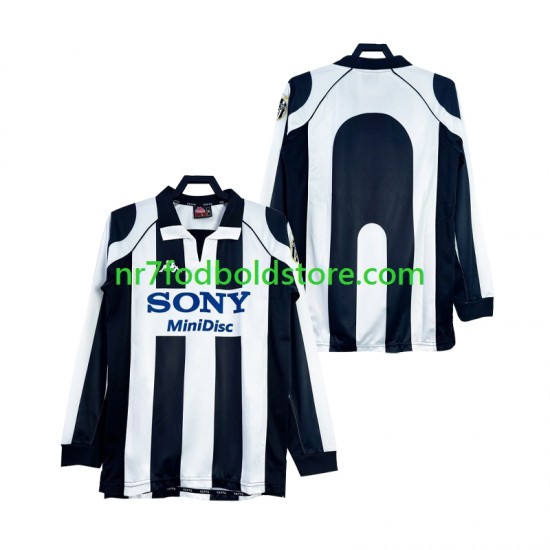 Juventus Trøje 1997 Retro Mænd Hjemmebane Fodboldsæt 1998 Langærmet