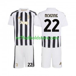 Juventus Trøje Weston McKennie 22 Børn Hjemmebane Fodboldsæt 2026-2027 Kortærmet