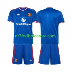 Manchester United Trøje Børn Udebane Fodboldsæt 2026-2027 Kortærmet