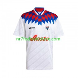 Olympique Lyon Trøje 1995 1996 Retro Mænd Hjemmebane Fodboldsæt Kortærmet