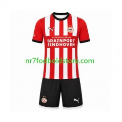 PSV Eindhoven Trøje Børn Hjemmebane Fodboldsæt 2026-2027 Kortærmet
