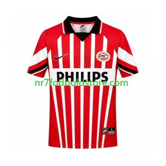 PSV Eindhoven Trøje 1997 Retro Mænd Hjemmebane Fodboldsæt Kortærmet