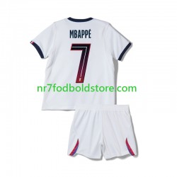 Paris Saint-Germain Trøje Mbappé Kylian 7 Børn Udebane Fodboldsæt 2026-2027 Kortærmet