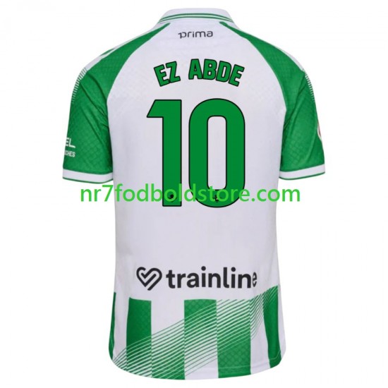 Real Betis Trøje Abde Ezzalzouli 10 Mænd Hjemmebane Fodboldsæt 2026-2027 Kortærmet