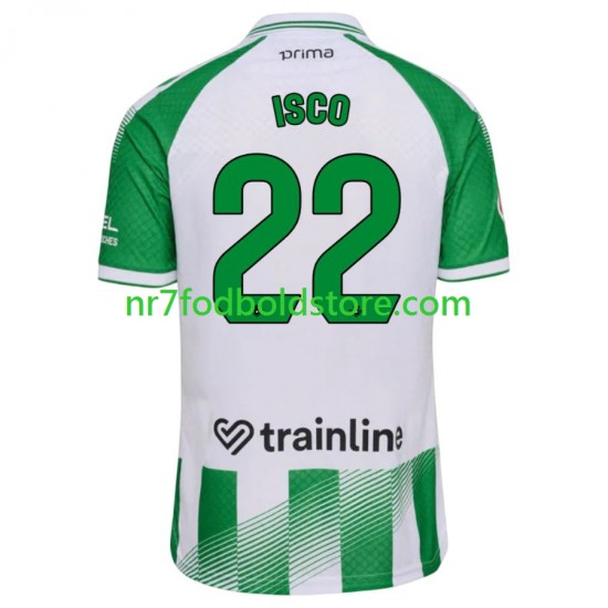 Real Betis Trøje Isco 22 Mænd Hjemmebane Fodboldsæt 2026-2027 Kortærmet