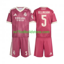Real Madrid Trøje Jude Bellingham 5 Børn 3. Valg Fodboldsæt 2026-2027 Kortærmet