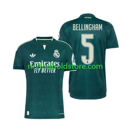 Real Madrid Trøje Jude Bellingham 5 Mænd Udebane Fodboldsæt 2026-2027 Kortærmet