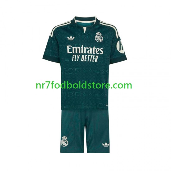 Real Madrid Trøje Børn Udebane Fodboldsæt 2026-2027 Kortærmet