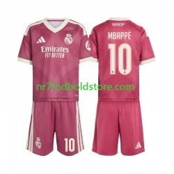 Real Madrid Trøje Mbappé Kylian 10 Børn 3. Valg Fodboldsæt 2026-2027 Kortærmet