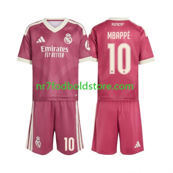 Real Madrid Trøje Mbappé Kylian 10 Børn 3. Valg Fodboldsæt 2026-2027 Kortærmet