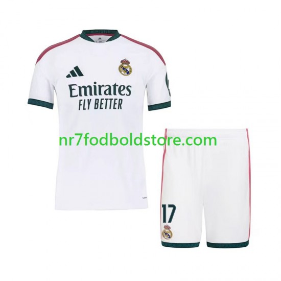 Real Madrid Trøje Marc Cucurella 17 Børn Hjemmebane Fodboldsæt 2026-2027 Kortærmet