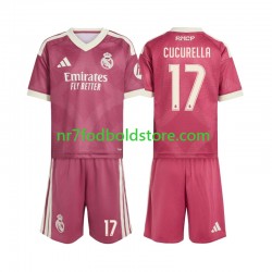 Real Madrid Trøje Marc Cucurella 17 Børn 3. Valg Fodboldsæt 2026-2027 Kortærmet