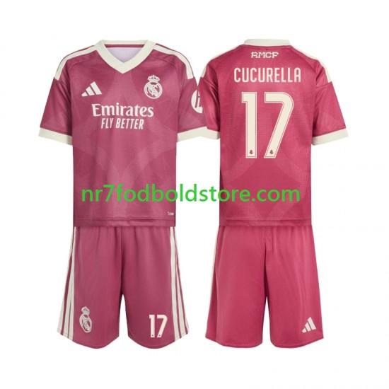 Real Madrid Trøje Marc Cucurella 17 Børn 3. Valg Fodboldsæt 2026-2027 Kortærmet
