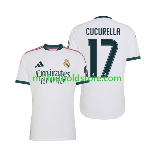 Real Madrid Trøje Marc Cucurella 17 Mænd Hjemmebane Fodboldsæt 2026-2027 Kortærmet