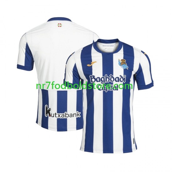 Real Sociedad Trøje Mænd Hjemmebane Fodboldsæt 2026-2027 Kortærmet