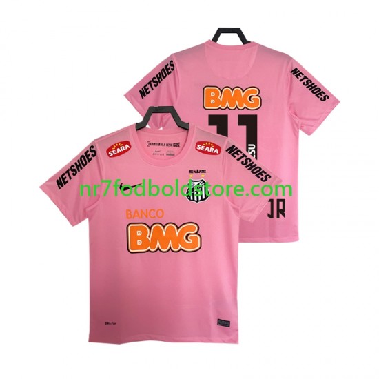 Trøje Santos Neymar JR 11 2012 2013 Retro Mænd 4. Valg Fodboldsæt Kortærmet