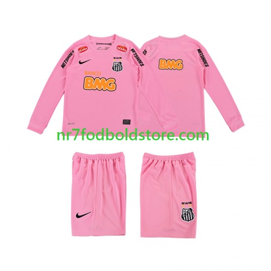 Trøje Santos 2012 2013 Retro Børn 4. Valg Fodboldsæt Langærmet
