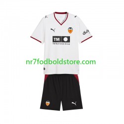 Valencia CF Trøje Børn Hjemmebane Fodboldsæt 2026-2027 Kortærmet