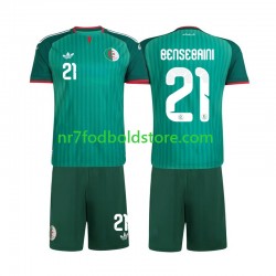 Algeriet Trøje Ramy Bensebaini 21 Børn Udebane Fodboldsæt 2026 Kortærmet
