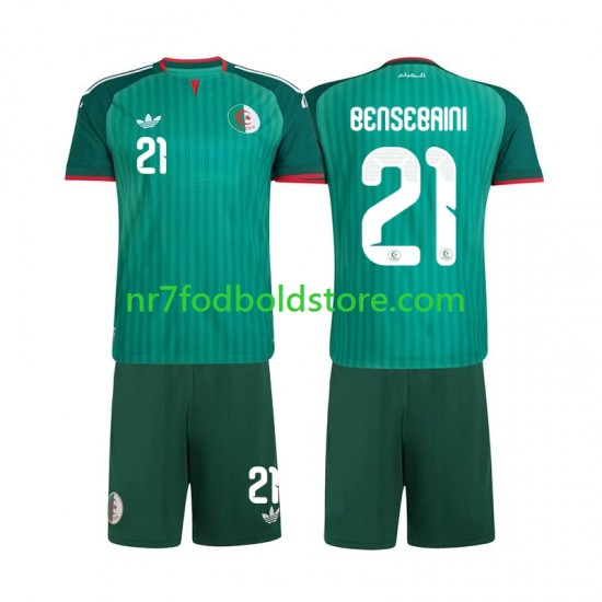 Algeriet Trøje Ramy Bensebaini 21 Børn Udebane Fodboldsæt 2026 Kortærmet