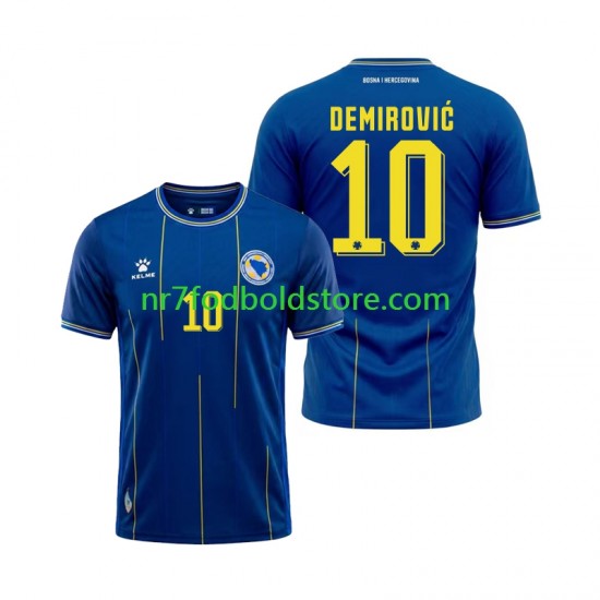 Bosnien Hercegovina Trøje Ermedin Demirovic 10 Mænd Hjemmebane Fodboldsæt VM i fodbold 2026 Kortærmet