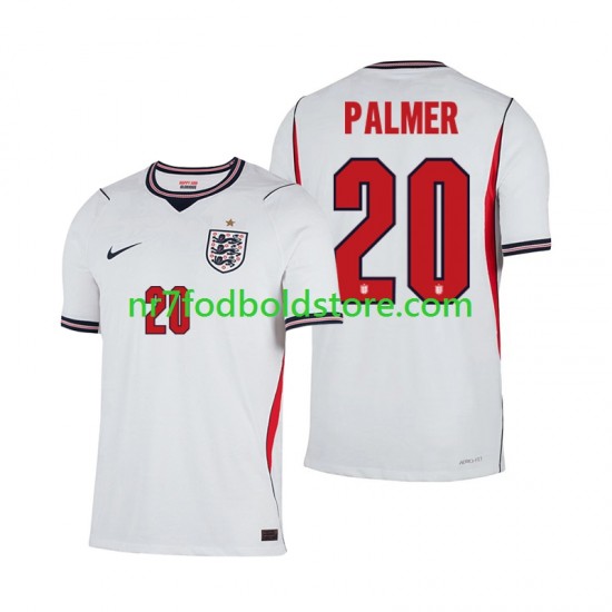 England Trøje Cole Palmer 20 Mænd Hjemmebane Fodboldsæt VM i fodbold 2026 Kortærmet