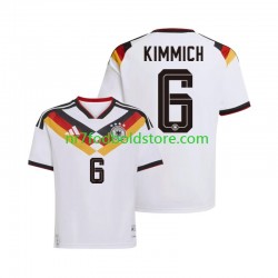 Tyskland Trøje Joshua Kimmich 6 Mænd Hjemmebane Fodboldsæt VM i fodbold 2026 Kortærmet
