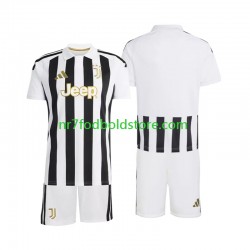 Juventus Trøje Børn Hjemmebane Fodboldsæt 2026-2027 Kortærmet