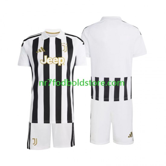 Juventus Trøje Børn Hjemmebane Fodboldsæt 2026-2027 Kortærmet
