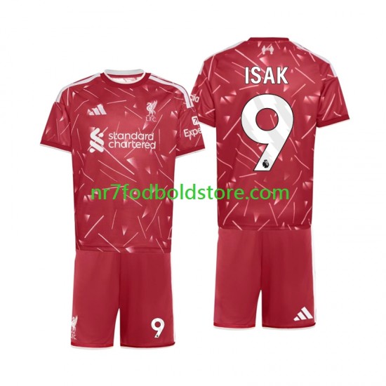 Liverpool Trøje Alexander Isak 9 Børn Hjemmebane Fodboldsæt 2026-2027 Kortærmet