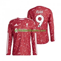 Liverpool Trøje Alexander Isak 9 Mænd Hjemmebane Fodboldsæt 2026-2027 Langærmet