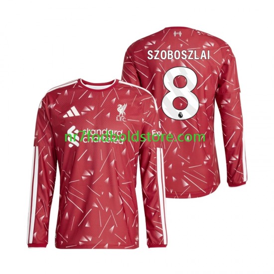 Liverpool Trøje Dominik Szoboszlai 8 Mænd Hjemmebane Fodboldsæt 2026-2027 Langærmet