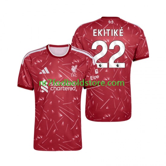 Liverpool Trøje Hugo Ekitike 22 Mænd Hjemmebane Fodboldsæt 2026-2027 Kortærmet