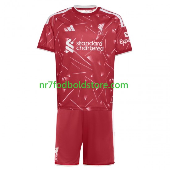 Liverpool Trøje Børn Hjemmebane Fodboldsæt 2026-2027 Kortærmet