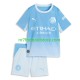 Manchester City Trøje Børn Hjemmebane Fodboldsæt 2026-2027 Kortærmet