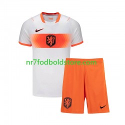 Holland Trøje Børn Udebane Fodboldsæt VM i fodbold 2026 Kortærmet