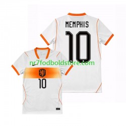 Holland Trøje Memphis Depay 10 Mænd Udebane Fodboldsæt VM i fodbold 2026 Kortærmet