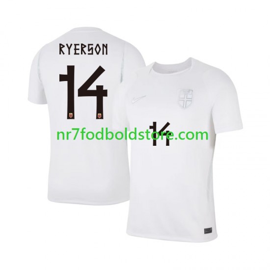 Norge Trøje Julian Ryerson 14 Mænd 3. Valg Fodboldsæt VM i fodbold 2026 Kortærmet