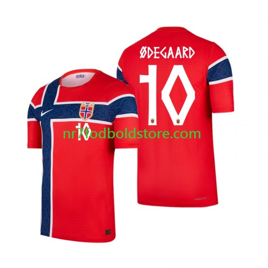 Norge Trøje Martin Odegaard 10 Mænd Hjemmebane Fodboldsæt VM i fodbold 2026 Kortærmet