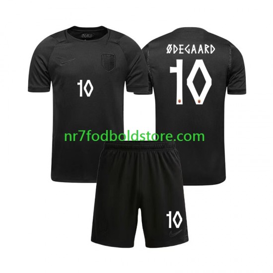 Norge Trøje Martin Odegaard 10 Børn Udebane Fodboldsæt VM i fodbold 2026 Kortærmet