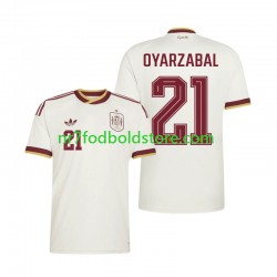 Spanien Trøje Mikel Oyarzabal 21 Mænd Udebane Fodboldsæt VM i fodbold 2026 Kortærmet