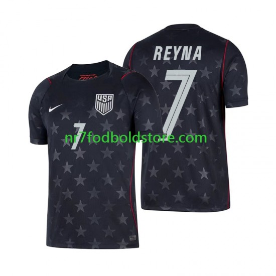 USA Trøje Giovanni Reyna 7 Mænd Udebane Fodboldsæt VM i fodbold 2026 Kortærmet