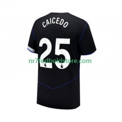 Chelsea Trøje Moises Caicedo 25 Mænd 3. Valg Fodboldsæt 2025-2026 Kortærmet