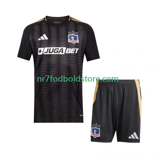Colo-Colo Trøje Børn Udebane Fodboldsæt 2025-2026 Kortærmet