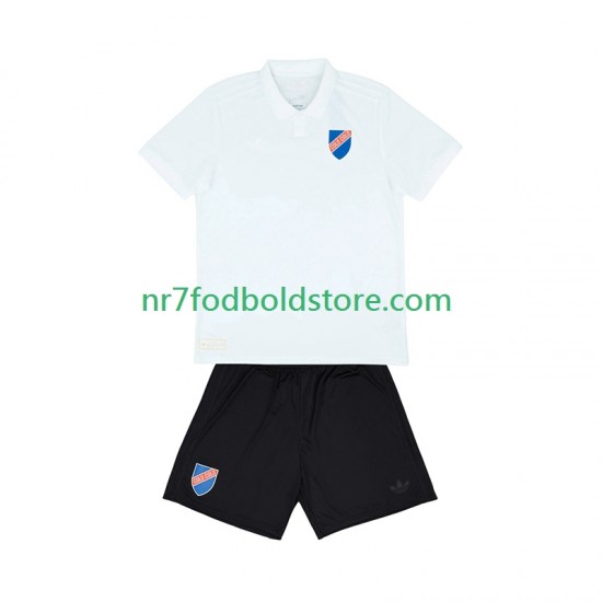 Colo-Colo Trøje Centenary Børn Hjemmebane Fodboldsæt 2025-2026 Kortærmet