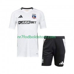 Colo-Colo Trøje Børn Hjemmebane Fodboldsæt 2025-2026 Kortærmet