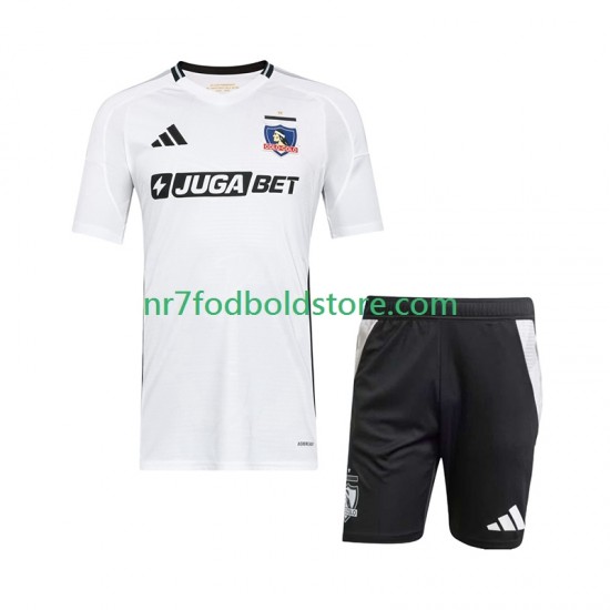 Colo-Colo Trøje Børn Hjemmebane Fodboldsæt 2025-2026 Kortærmet