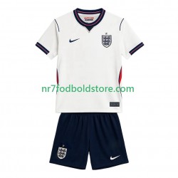 England Trøje Børn Hjemmebane Fodboldsæt VM i fodbold 2026 Kortærmet