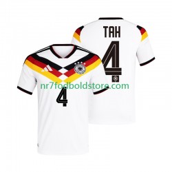 Tyskland Trøje Jonathan Tah 4 Mænd Hjemmebane Fodboldsæt VM i fodbold 2026 Kortærmet