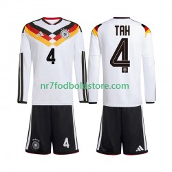 Tyskland Trøje Jonathan Tah 4 Børn Hjemmebane Fodboldsæt VM i fodbold 2026 Langærmet